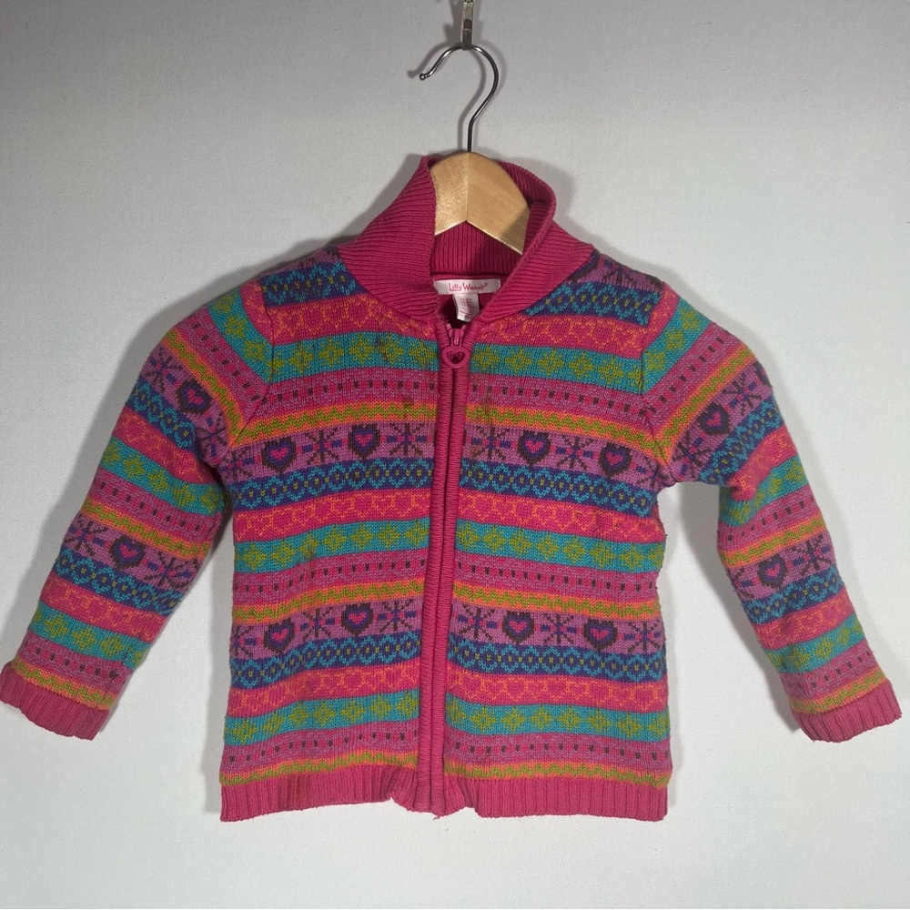 LILLY WICKET Pink Sweater Size 4T
